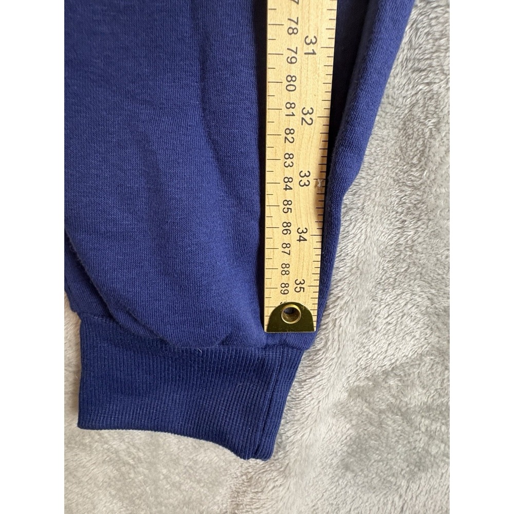 MTV Music Television Pants Mens 3XL Blue Retro Graphic Joggers Drawstring Lounge - Picture 4 of 11